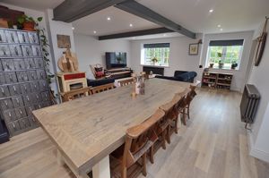 Open plan dining/ living spaces - click for photo gallery